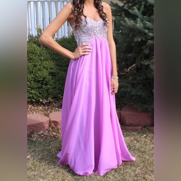 Tony Bowls Dresses & Skirts - Lilac Prom dress / Purple Prom dress